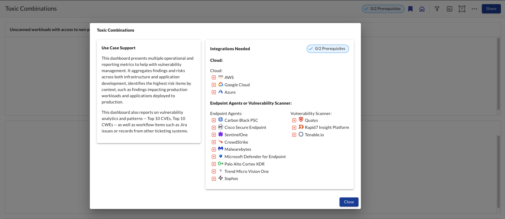 JupiterOne Insights prerequisites met