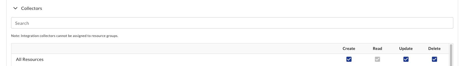 Set kubernetes collector permissions