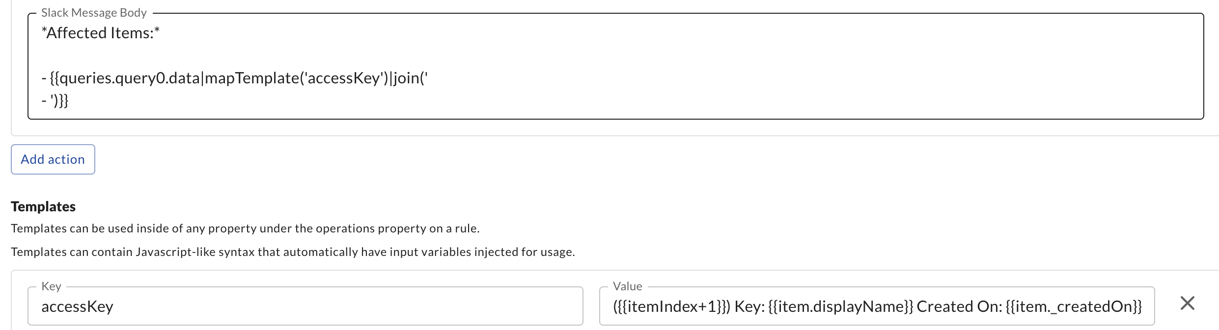 Slack Example